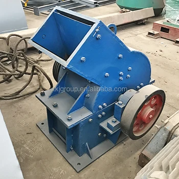 small scale sand gypsum heavy hammer mill crusher with diesel engine