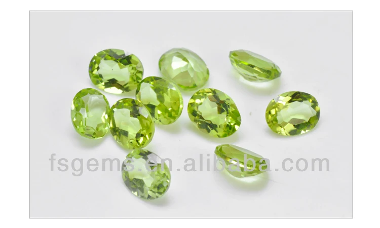 2GN04019A Forever Star Wholesale Best Natural Brilliant Cut 1mm Iridescence Olive Radiation Treated Loose Peridot Stones Price
