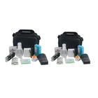 Fiber Optic Connector Cleaning Kit with Sticks Cassette/Reel/One-click Cleaners
