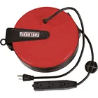 30 FT 3 Outlets 10A heavy duty metal retractable cord