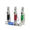 Portable 3 In 1 mini LED Keychain Flashlight Outdoor Best Survival keyring Whistle with compass