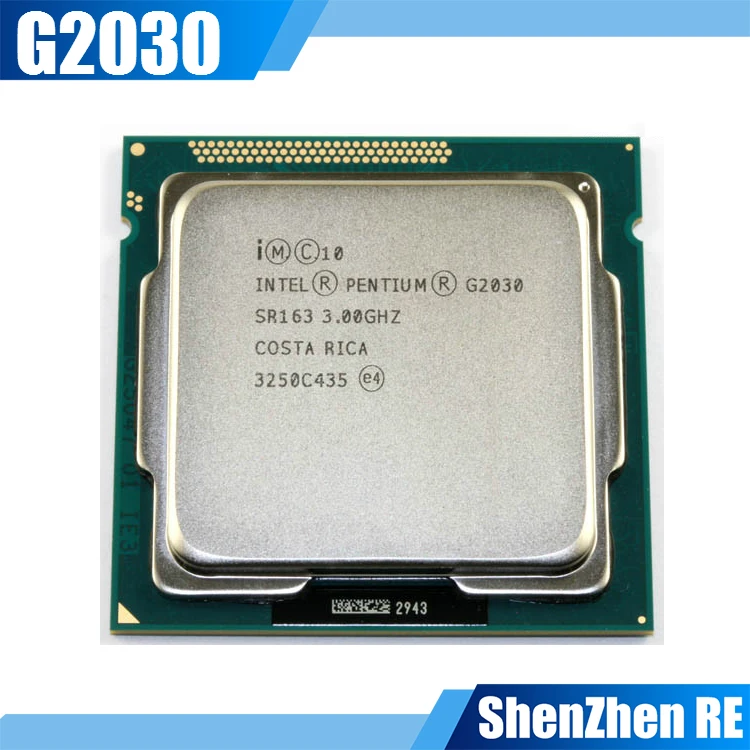 for intel pentium g2030 dual core sr163 3.