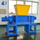 Coconut Husk Industrial Paper Used Foam Waste Cardboard Carton Function Single Shaft Mini Shredder Machine