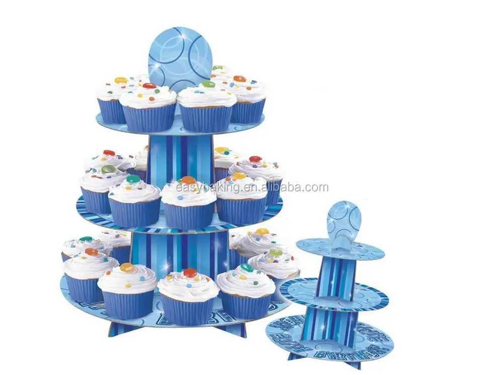 cardboard cupcake stand