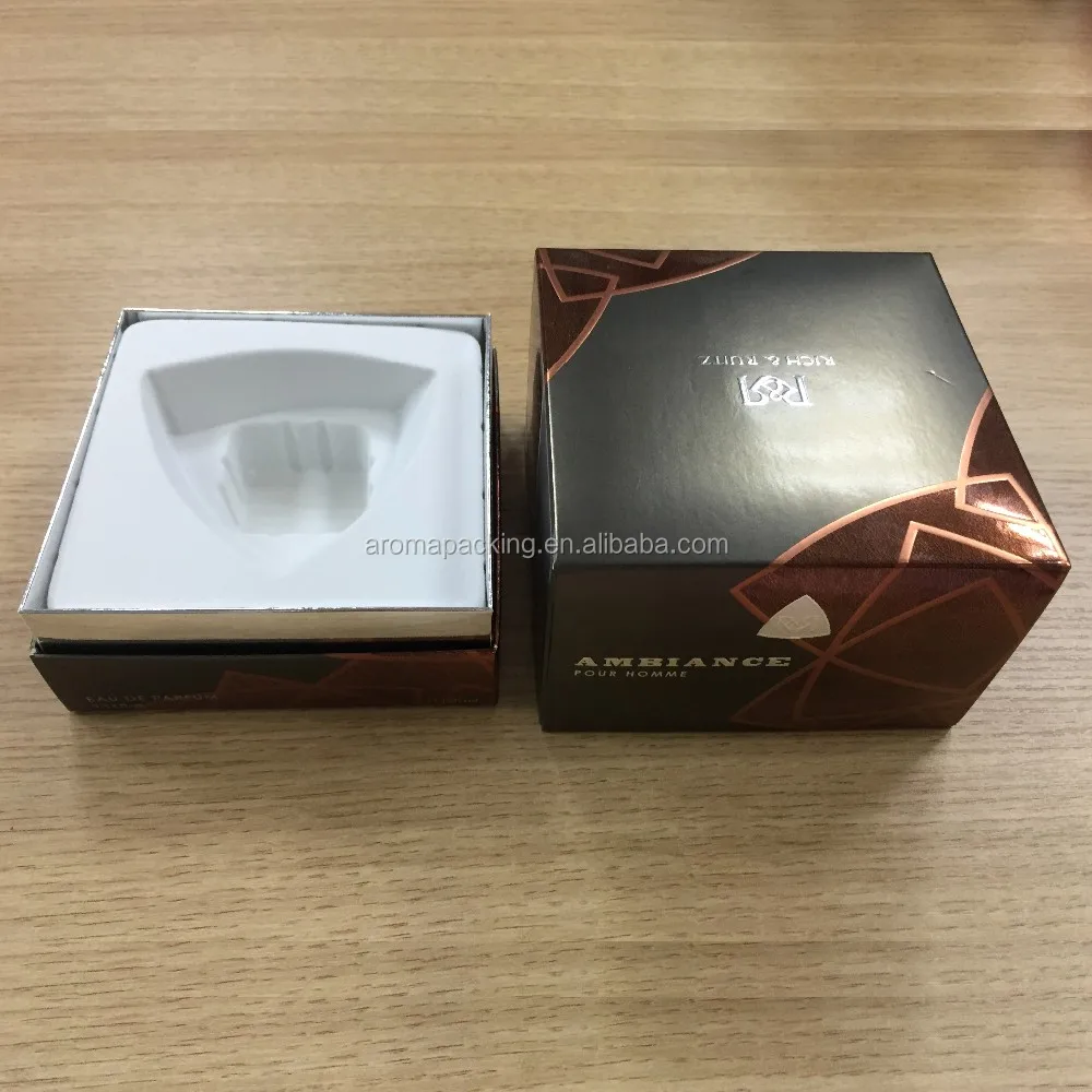 Custom paper perfume packaging box for perfume bottles