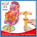 Shantou toy candy new design faviate plastic flash toy mini carousel good selling for supermerket