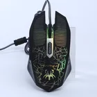 Usb wired optical rgb glowing gamer mouse for pc electronic sports