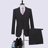 MA115 Men Suits Thick 3 Piece Luxury Two Buttons Blazer Jacket Pant Vest S-5XL Autumn Winter Slim Fit Dress Wedding Suit