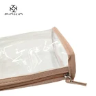 New Design Custom PVC Transparent Makeup Bag Cosmetic Pouch