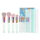 10pcs colorful makeup brush set hot selling gift cosmetic brushes set