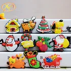 Cheap Price custom christmas theme fridge magnets