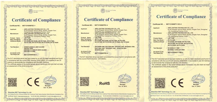 Fashion high power led sound sensor tubes