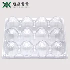 Egg packaging box custom fresh egg packaging tray plastic egg tray multi specification wholesale