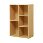 NPVL028 Simple Design Wall Bookshelf Bookcase Modern MDF Bookshelves Wooden Bookshelf For Library