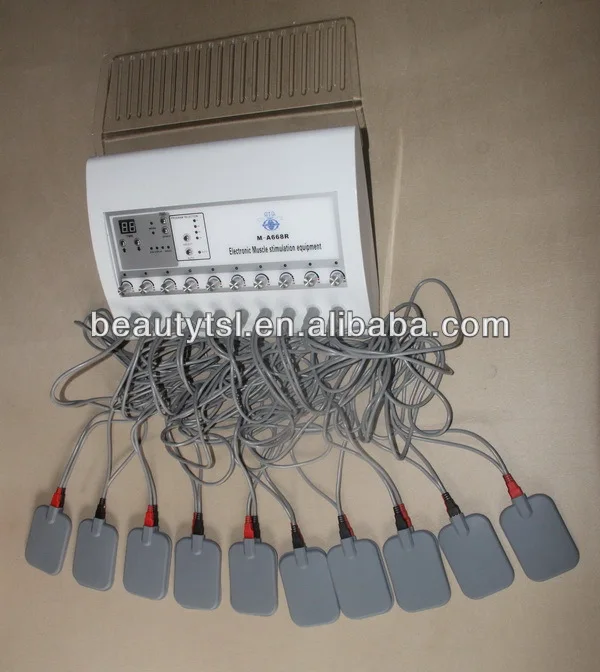 Professional Fitness Ems Electro Stimulation Machine Combining Infrared