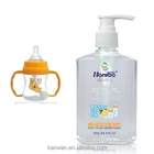 Natural herbal baby milk bottle wash soap liquid diash wash soap