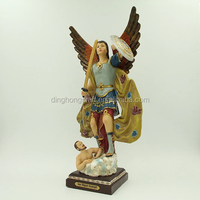 plastic angel statue