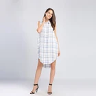 Soft holiday plaid customized lady alibaba fashion dress