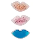 Migraine Relief and After Surgery Treatment Reusable Freezer Lip Shaped Gel Hot Cold medical ice pack for Headache