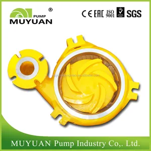 vertical sump slurry pump volute liner