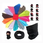 New 2018 promotion cycling sports Tube Solid Color seamless Bandana For sale