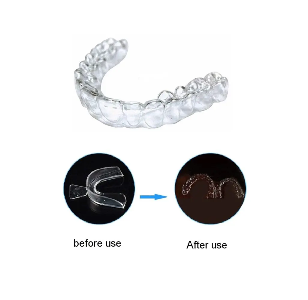 Custom Molding Silicone Gel Dental Tray Professional Teeth Whitening Kit with Mouth Guard for Teeth Grinding details