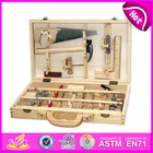 2015 Latest wooden tool box toy for kid,diy funny wooden toy tool box toy for children,Popular wooden Workbench Tool Toy W03D021