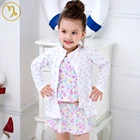 Accepting Customized Services Hot Child Gril Lovely Long Sleeved Bikini Swimwear With Zipper