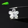 Hot sale shell heart shaped flowers loose gems