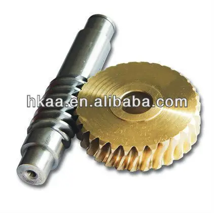 copper/brass/bronze worm gear and worm wheel/screw shaft