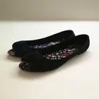 Most popular wholesale china new design fancy color shiny leather butterfly knot dress women shoes
