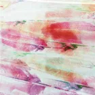 Digital printing factory direct high quality crepe georgette silk chiffon fabric for scarf