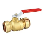 3/4" Push Fit Ball Valve for Copper Pipe, PEX, CPVC and PE-RT Push to Connect Plumbing Fitting