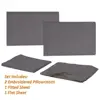Sheets Set, Gray - Luxury Bed Sheets Set With Deep Pocket Wrinkle Free Hypoallergenic Bedding, Over 40 Colors, King Size, Gray
