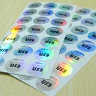 New style custom label sticker self adhesive hologram sticker cheap price print label