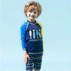 Custom UV protection 2 pcs baby Boys Swimwear, kid boys swimsuit bathing suit #YR-79