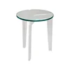 Modern Living Room Furniture Clear Acrylic Small Sofa Side Tea Table Lady Coffee Tables