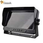 7inch TFT LCD monitor for car rear view U bracket 4 split screen reverse car camera monitor