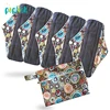 Popfish PUL Waterproof Fabric Antibacterial Bamboo Reusable Cloth Menstrual Sanitary Pads
