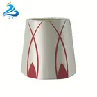 Teal Silk Silver Diy Art Deco Plain Light Shade