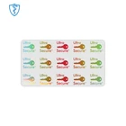 transparent custom russia sticker film overlays rolls customized printing 3d hologram id card