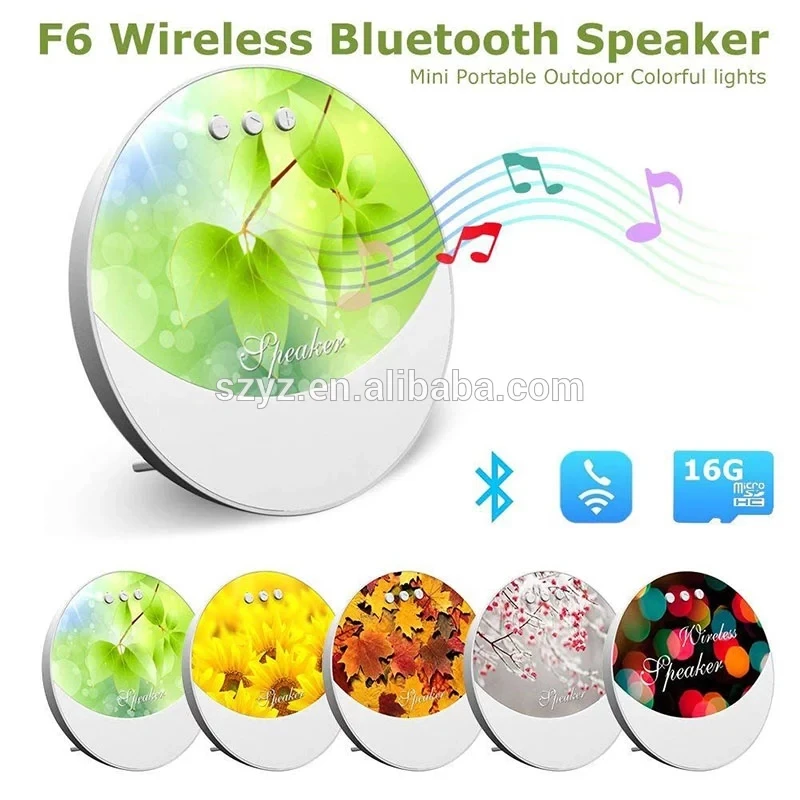 2019 promotional outdoor IPX4 waterproof sucker wireless F6 blue tooth speaker with TF card - ANKUX.COM