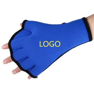 webbed swimming glove