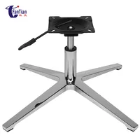 Wholesale Furniture China Aluminum Four Star Office Swivel Base With Pneumatic Rod For Chairs