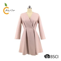 Fashion Long Handmade Wool Flared Womens