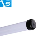 Clear plastic candy display round test tube