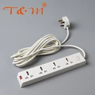 Multi purpose 4 gang electric appliance switch charging universal power extension socket with 3 pin plug