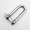 High Quality Forged Stainless Steel 304/316 Dee Shackle Long Type