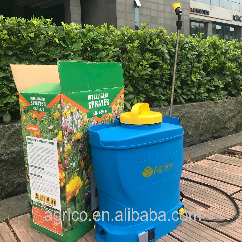 Agrico 4gallon: Alimenté Par Batterie Pulvérisateur Pompe avec Régulateur de Pression pulvérisateur De Brouillard Pulvérisateur de Pesticides avec 12V9AH