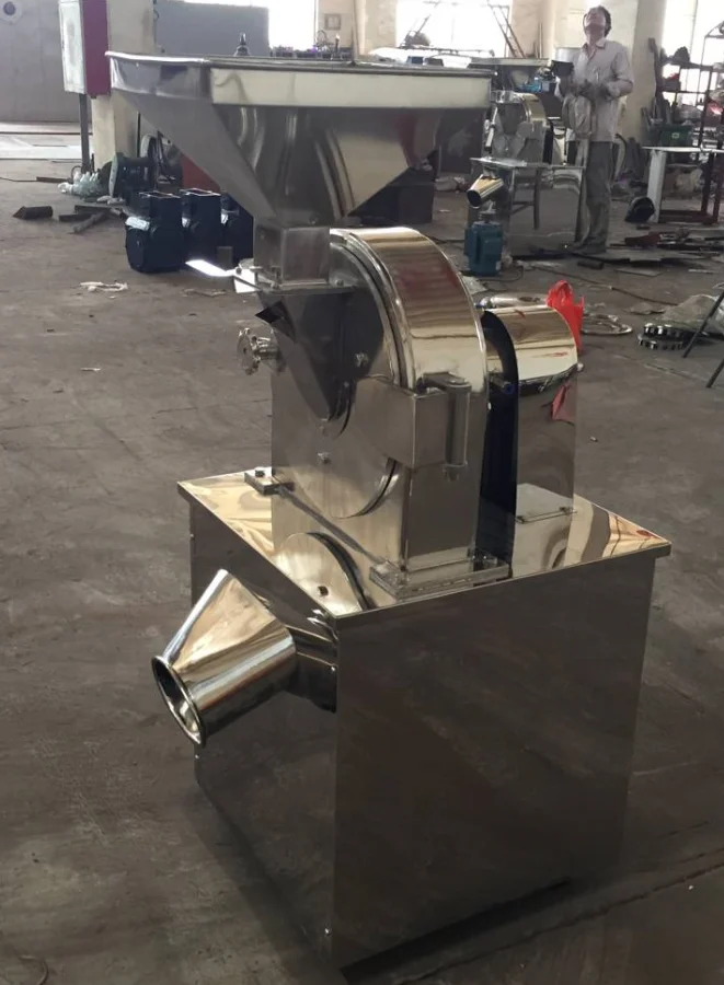 Commercial Dry Vegetable Leaves Fine Powder Grinder / Cereal Powder